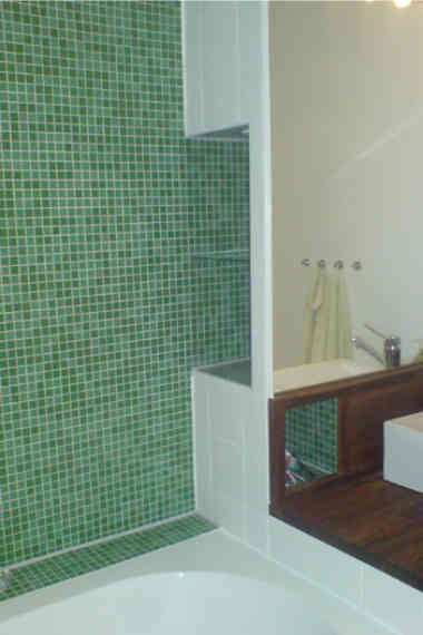 Tiling work